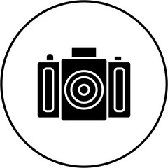 Canvas Print - Camera Icon