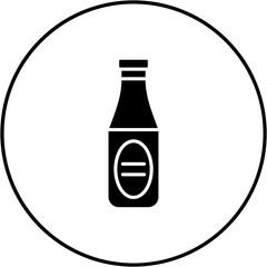 Sticker - Sauce bottle Icon