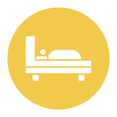 Canvas Print - Rest vector icon. Can be used for Comfort iconset.