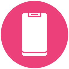 Sticker - Phone vector icon. Can be used for Contact Us iconset.