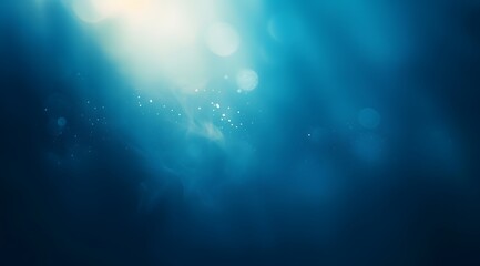 Wall Mural - abstract blue gradient background with soft focus and blurred edges