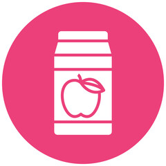 Wall Mural - Juice Box vector icon. Can be used for Beverages iconset.