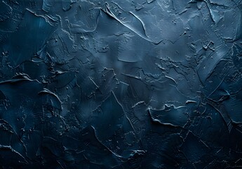 Poster - Abstract Dark Blue Textured Background