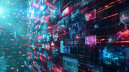 Aufkleber - The content concept. Social networking. Content streaming. NFT. Tokens made from fungible materials.