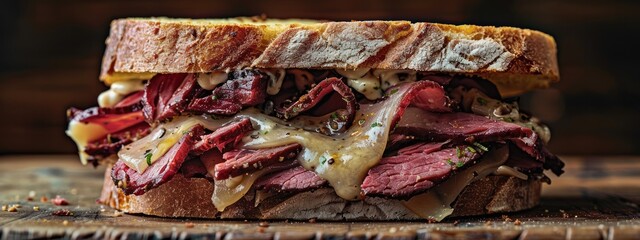 Savory Pastrami Sandwich