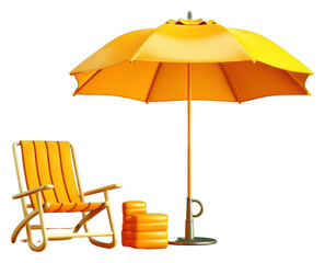 Sticker - PNG Beach Chair summer chair furniture.