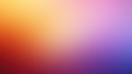 Poster - vibrant gradient background with a blend of warm and cool colors, perfect for design projects, prese