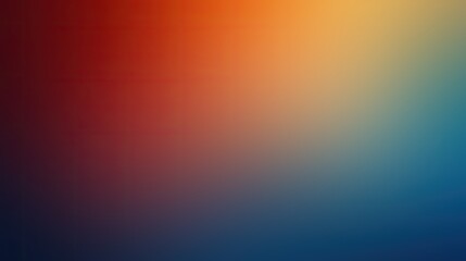 Aufkleber - Vibrant gradient background with a smooth blend of warm red, orange, and cool blue tones, ideal for digital design and modern art projects.