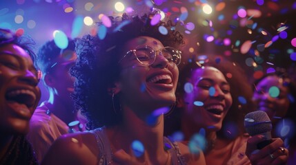 Fototapete - The Joyous Celebration Party