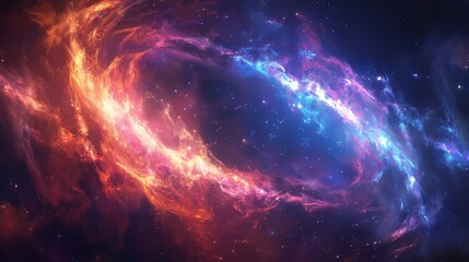 Poster - Space wallpaper abstract background