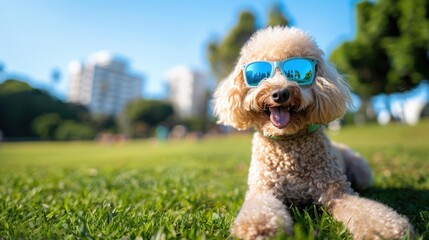 Sticker - The dog in sunglasses