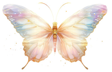 Wall Mural - PNG Butterfly animal insect white background.