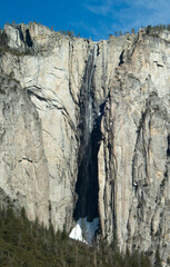 Poster - Bridal Veil Falls in Yosemite