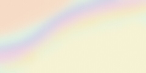 Poster - Pastel rainbow grainy gradient textured smooth modern background, trendy futuristic wallpaper
