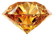 © Kanzul - Gold diamond dazzles isolated on transparent background