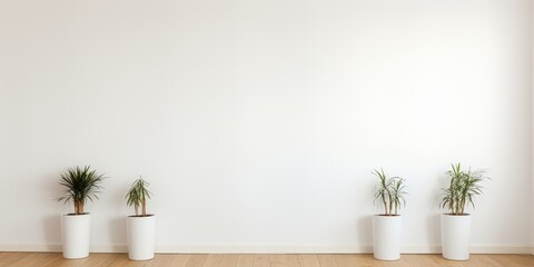 Wall Mural - Minimalist Interior Design with Plants
