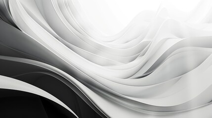 Leinwandbilder - A modern abstract background with clean lines and a monochromatic color scheme.