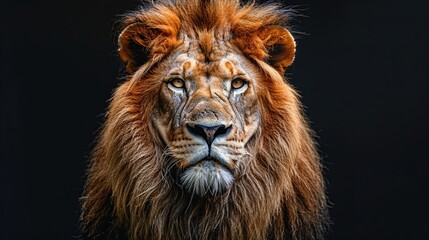 Sticker - Majestic Lion Portrait