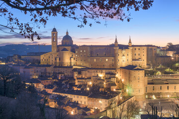 Urbino, Italy Medieval Walled City in the Marche