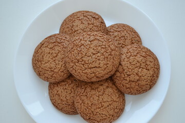 cookies on a plate