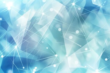 Wall Mural - abstract medical futuristic light blue geometrical nuetral universal background for science, industr