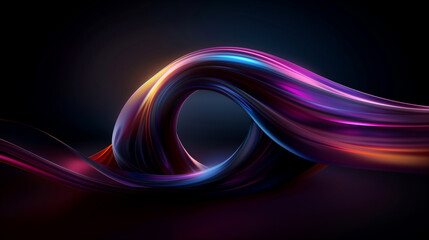 abstract background  of neon colors with fluid shapes and dynamic motion