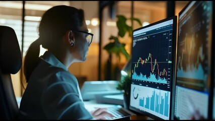 Poster - managers, computer specialists, or mature business people providing news, company training, or email