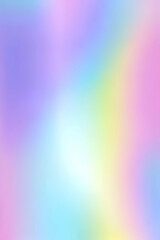 A gentle, pastel gradient blur creating a soft and calming background, blending multiple hues in a smooth transition to evoke serenity and peacefulness.