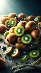 Wall Mural - fruit salad