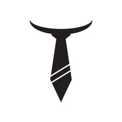 Sticker - tie icon or symbol