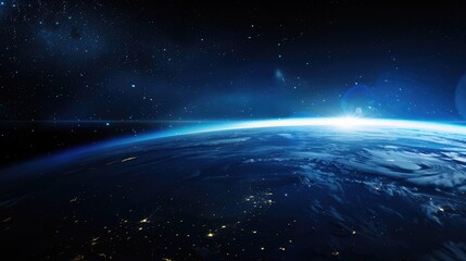 Wall Mural - Earth viewed from space