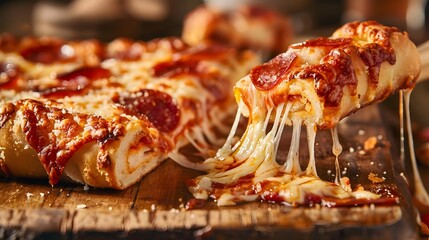 italian cheese pizza with tomato slice 