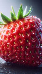 Wall Mural - close up of strawberry