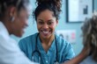© Kaisupreme - Smiling Doctor Talking to Patient During Checkup