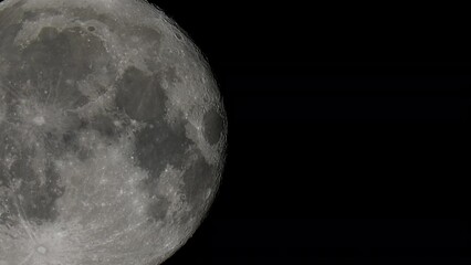 Wall Mural - MOON ZOOM DEEP SPACE