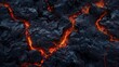© Iswanto - Molten Lava Flowing Through Cracked Earth