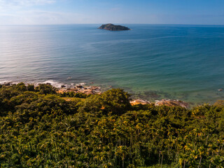 Wall Mural - Aerial view of landscape in hainan island, China