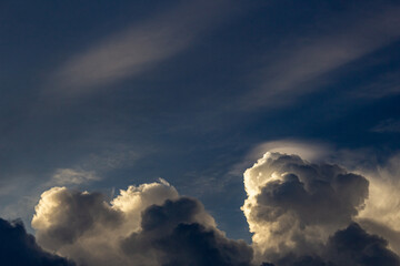 Wall Mural - beautiful sky and clouds