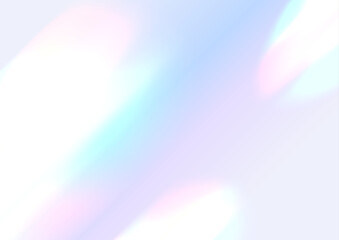 Wall Mural - image background of a prism shining in seven colors