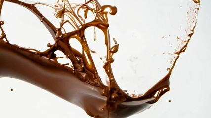 Poster - Chocolate Splash Generative AI