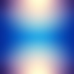 Poster - Bright glow top and bottom illuminated defocused blue background. Shiny glass texture AI graphic.