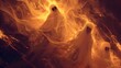© irawan - fire frame for halloween background