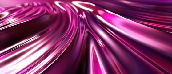 Wall Mural - Abstract Pink Swirling Background