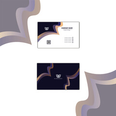Wall Mural - new modern business card design