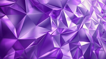 Wall Mural - Purple Geometric Abstract Background