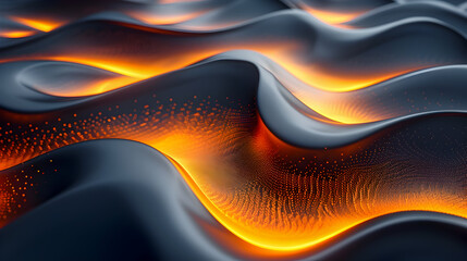 Poster - Elegant golden and black abstract background with minimal parametric designs algorithmic patterns abstract computational forms sleek minimal aesthetics and generative art style