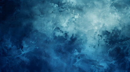 Wall Mural - Blue abstract textured background