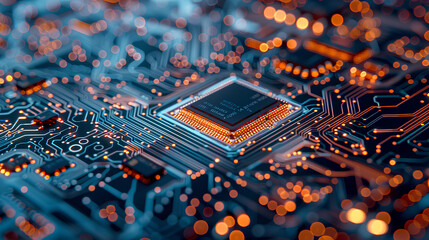 Poster - electronic circuit board