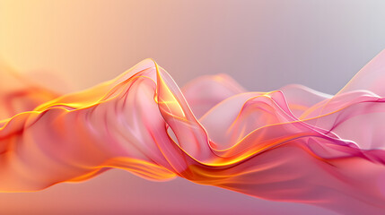 Poster - abstract waveform texture