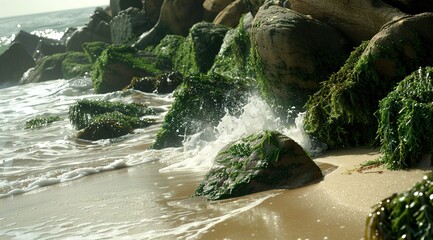 Poster - waterfall in the park